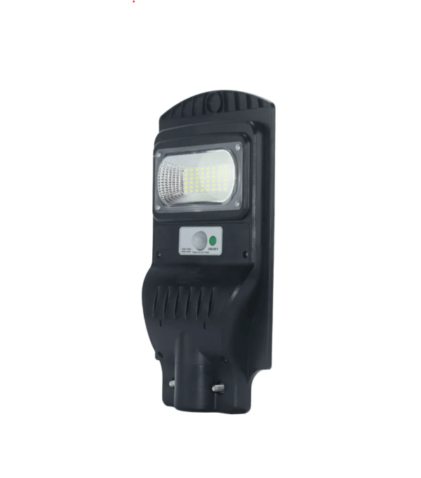 Luminaria publica led solar com sensor